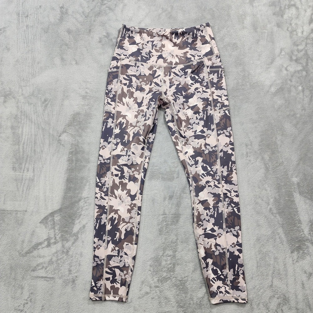 Legend Leggings Womens S Multicolor Camo Ankle Pockets Yoga Gym Running Workout